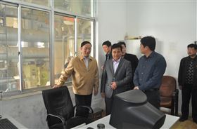 盱眙县县长贺宝祥带县政府领导来我集团视察工作